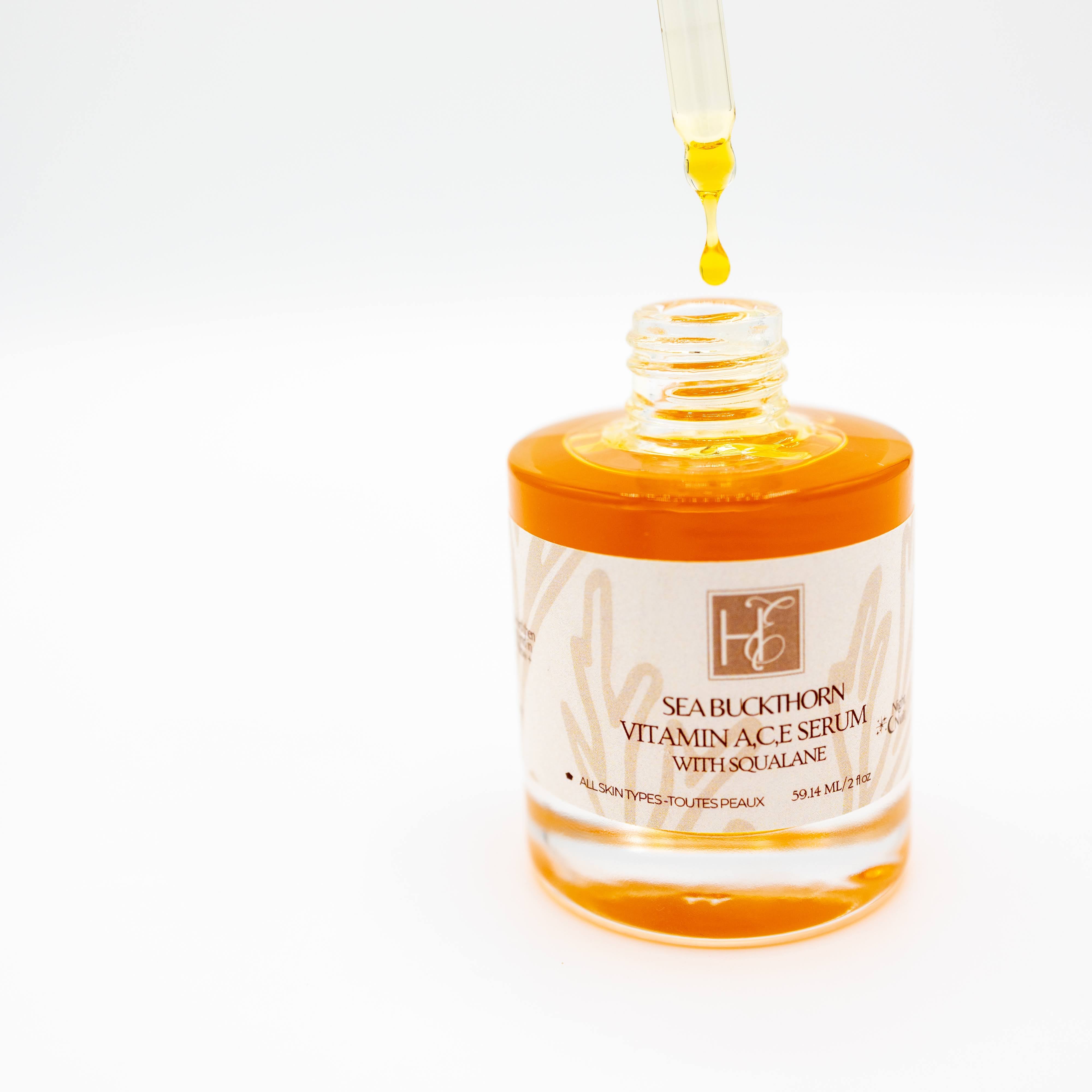Sea Buckthorn Vitamin A,C,E Serum (with Squalane)
